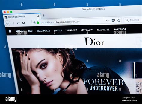 dior europe official website.